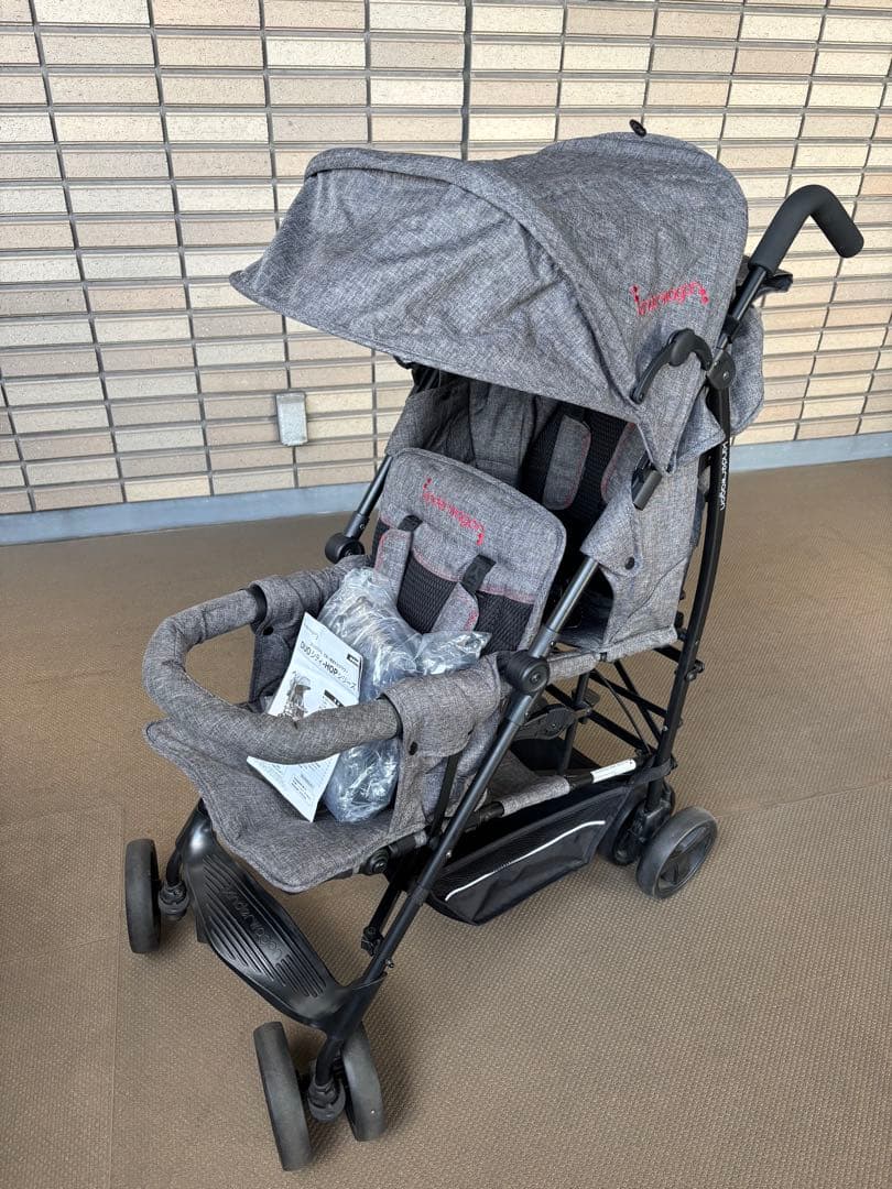 【半年使用】日本育児 DUO シティHOP 2 kinderwagon キンダーワゴン DUOシティHOP2 デュオシティホップ2