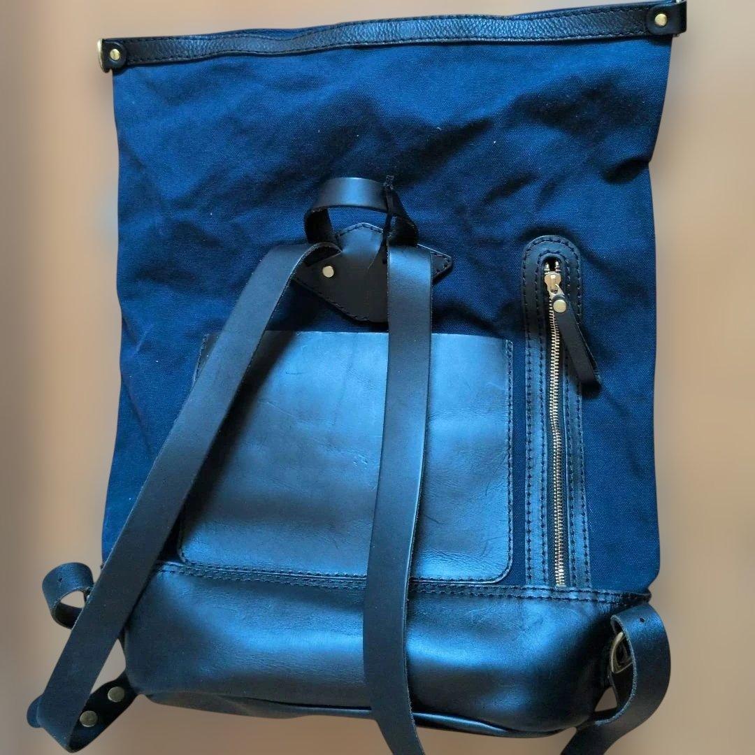 m*a様 HERZ ヘルツ 期間限定販売】キャンバスの米袋リュック(NE-RUC