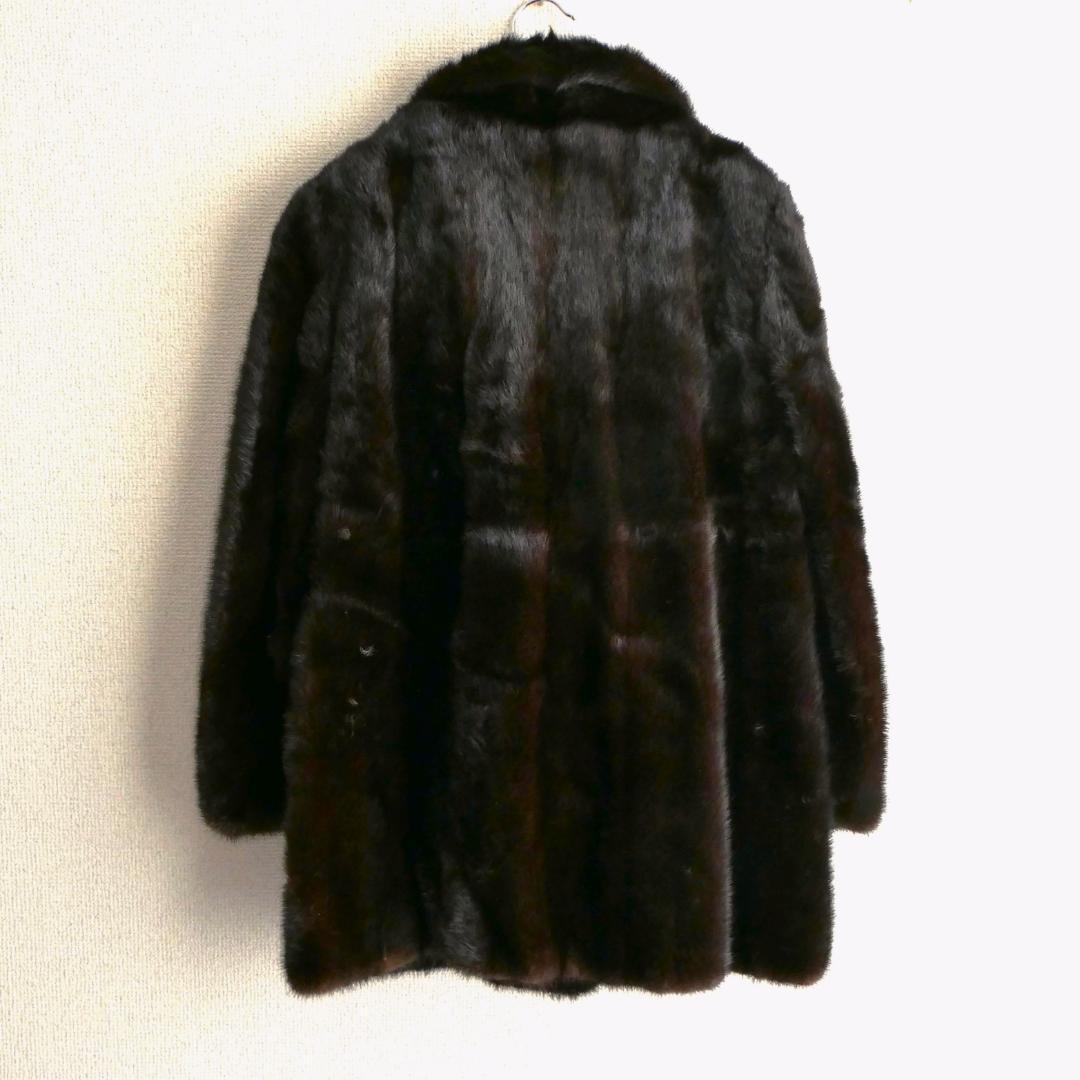 Black Jewel ブラックジュエル ダークミンク 毛皮 ファーコート - メルカリ
