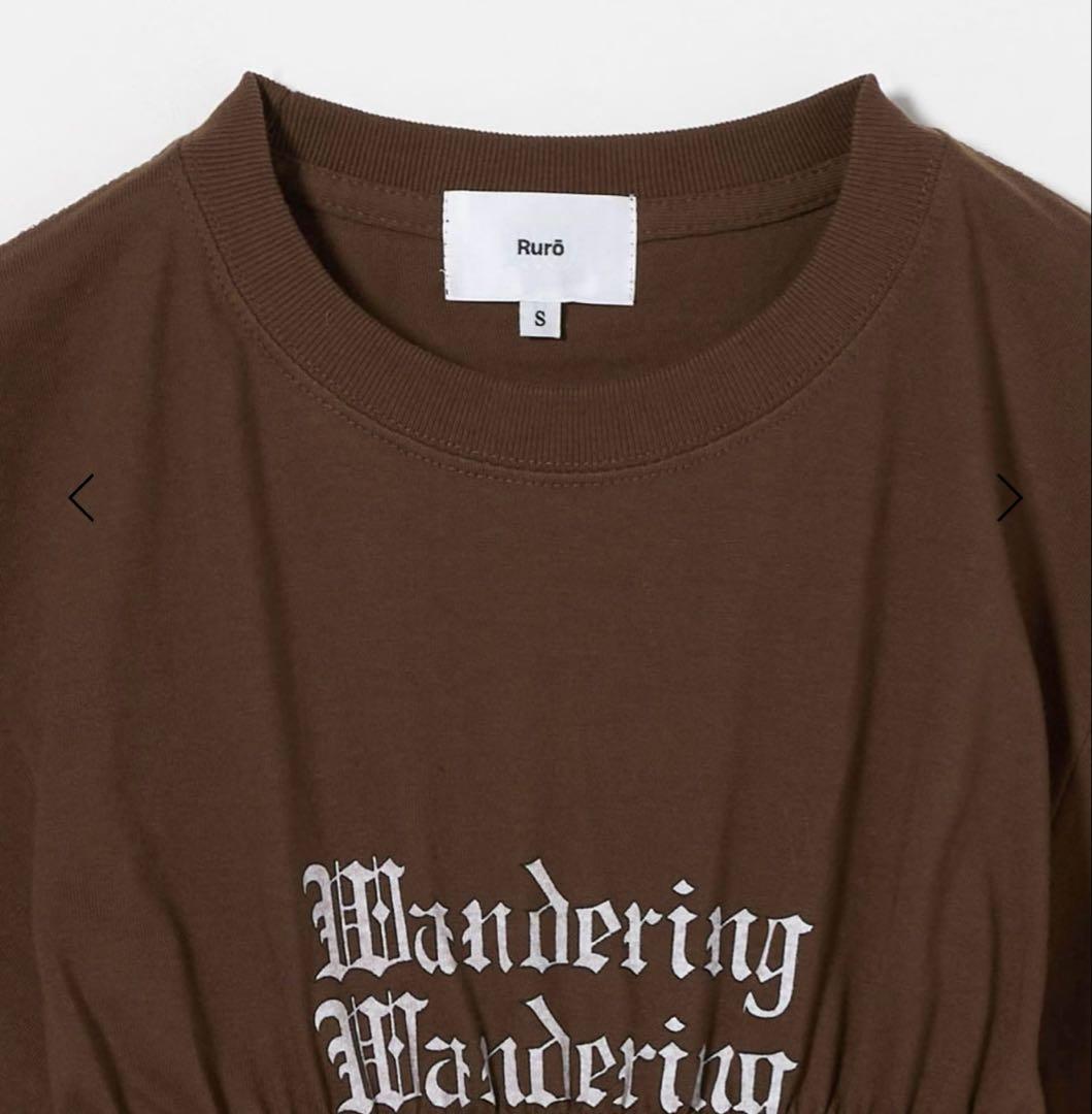 別注】＜Ruro × 6＞SHIRRING Tシャツ - メルカリ