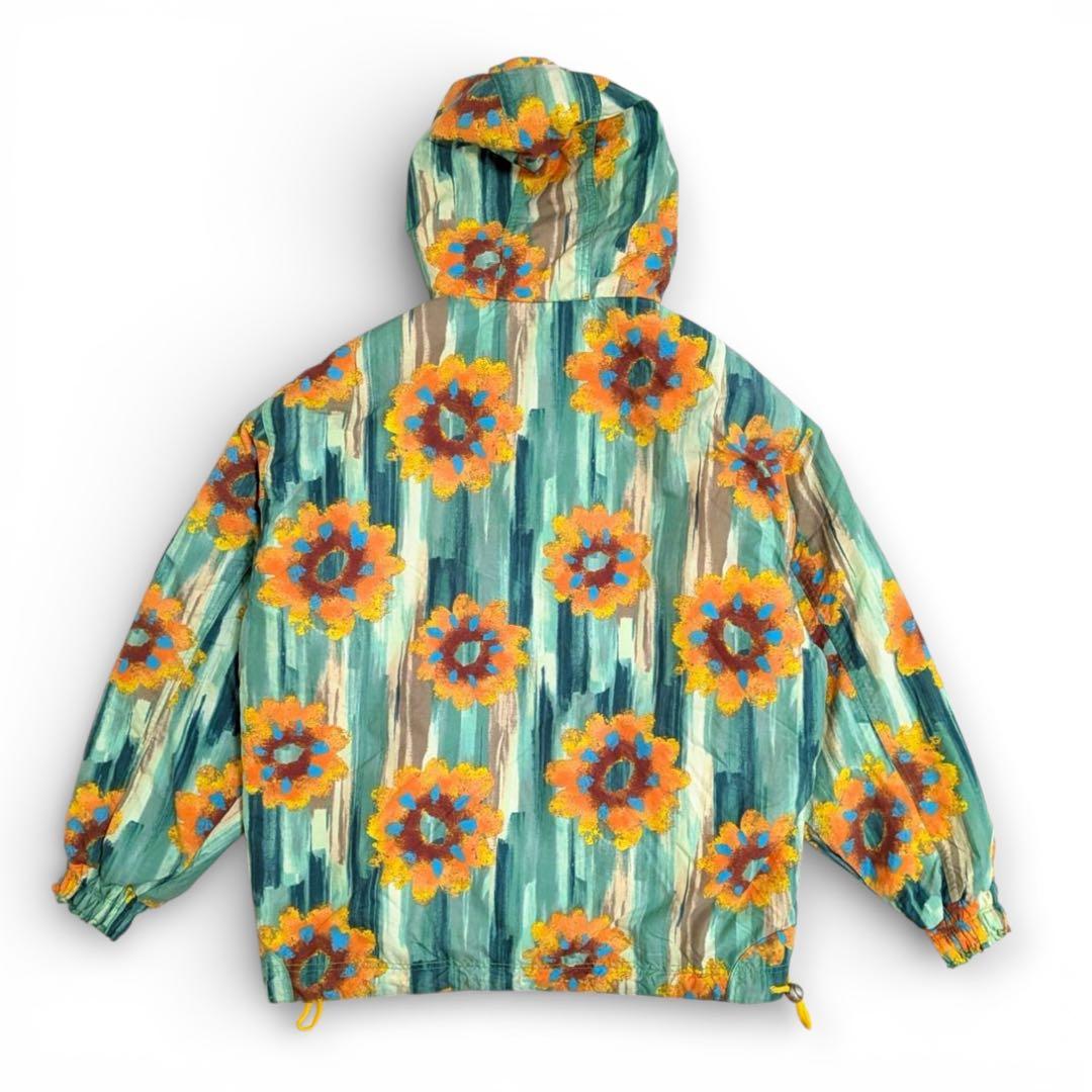 美品 エレッセ スキーウェア 【M】 ジャケット スノボ 花柄 ひまわり