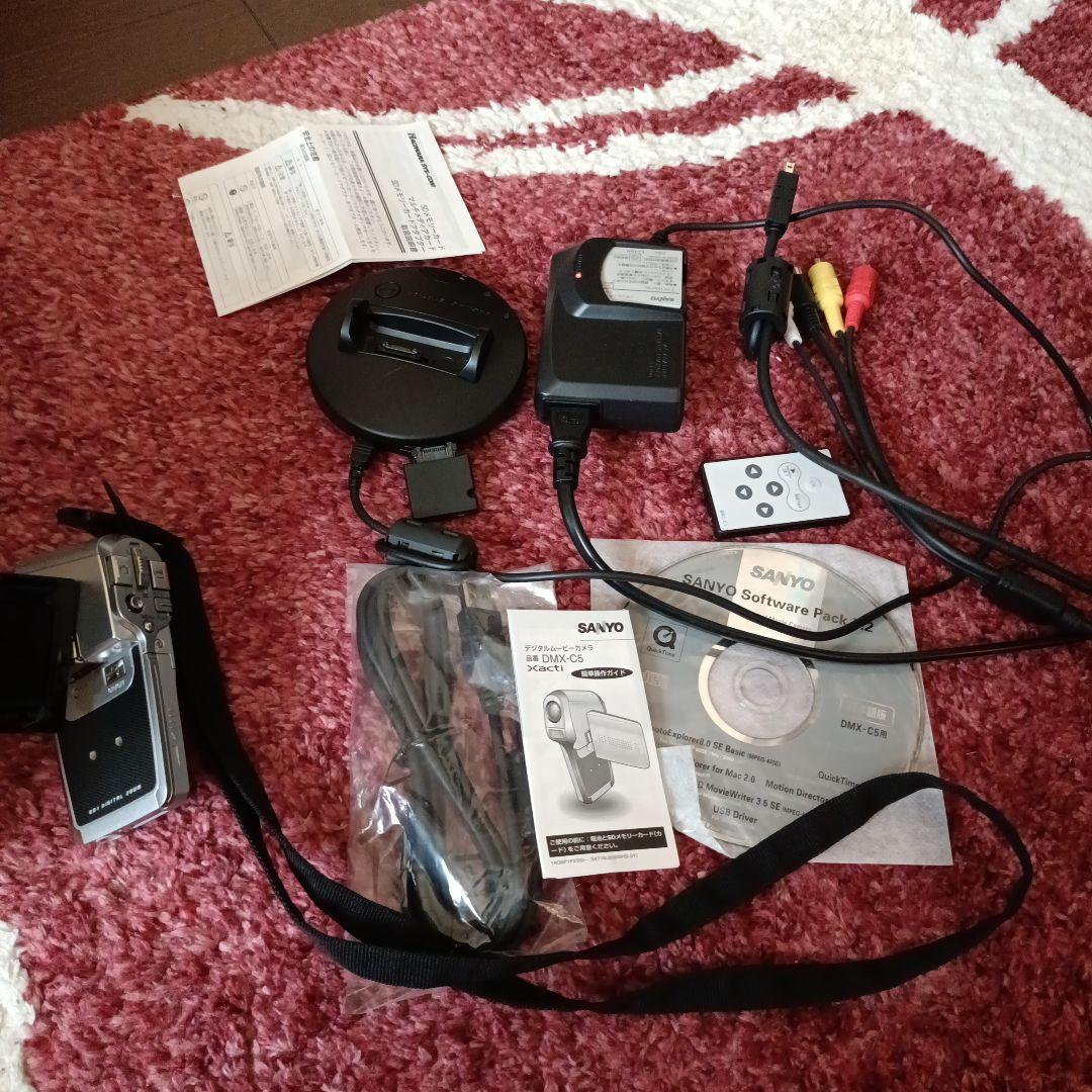 ジャンク品 SANYO Xacti C5 DMX-C5(S) 本体と付属品 - メルカリ