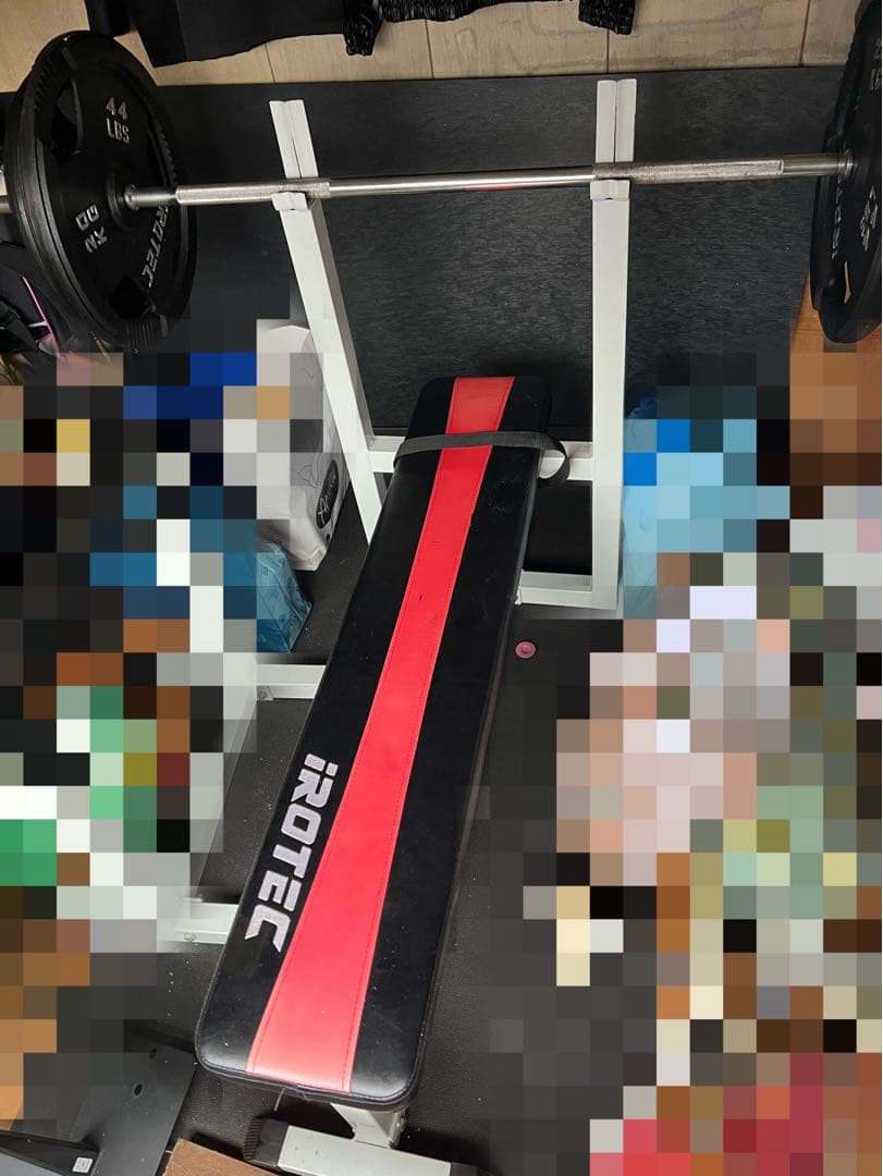 iROTECベンチプレス プレートラック 福島県いわき市引取り限定 iROTECベンチプレス プレートラック 福島県いわき市引取り限定