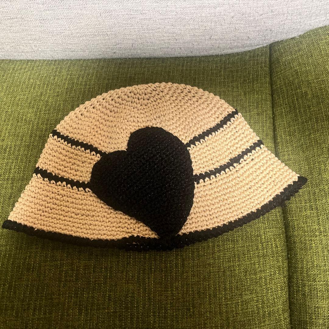 ヴィヴィアンウエストウッド ハート柄 帽子 中古・古着通販】Vivienne Westwood (ヴィヴィアンウエストウッド