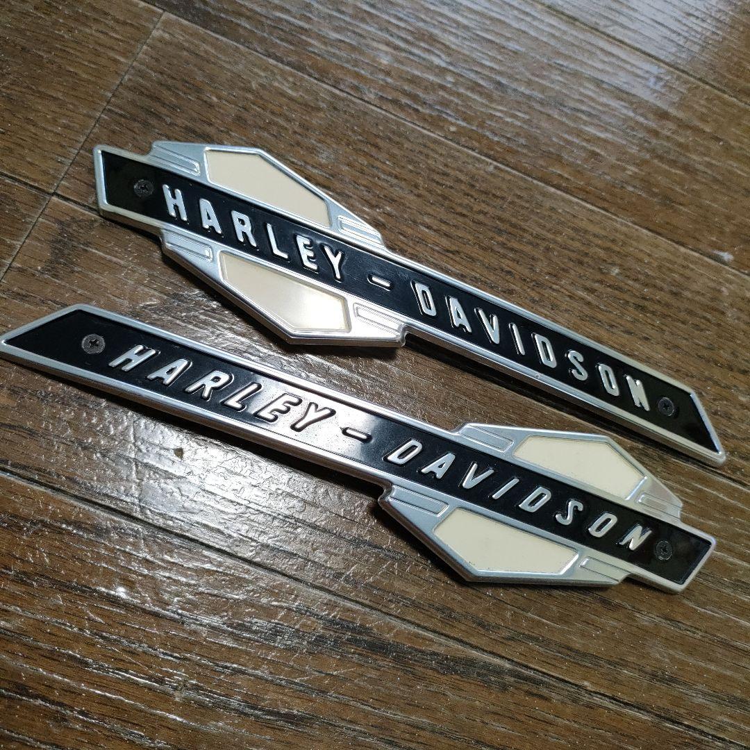 HARLEY-DAVIDSON ハーレー タンク エンブレム 左右セット - メルカリ