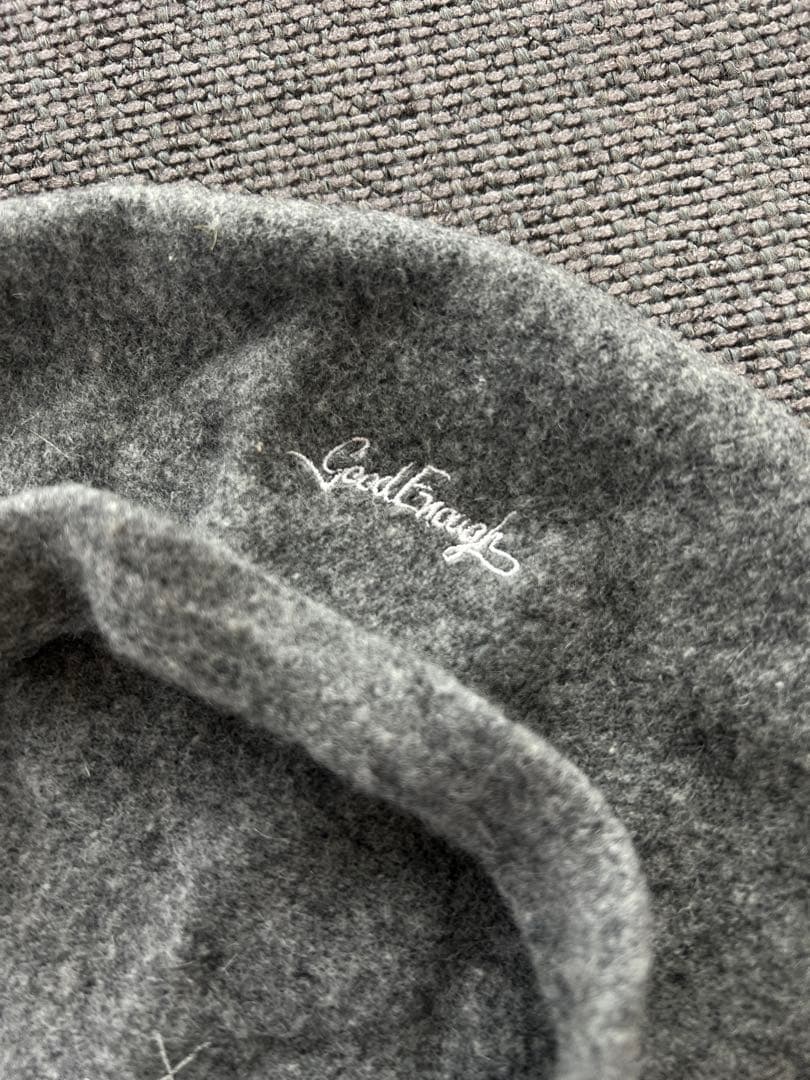 超希少90s初期GOODENOUGH×KANGOL グレーベレー帽 藤原ヒロシ - メルカリ