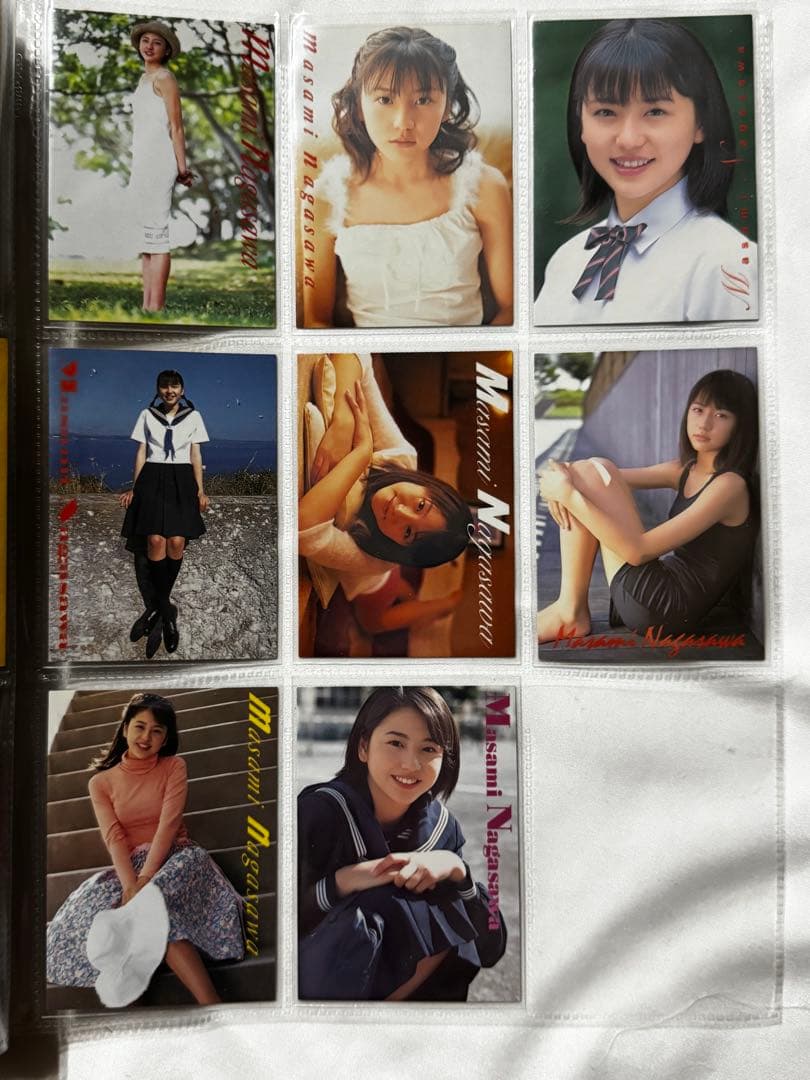 長澤まさみ カード 22枚セット 長澤まさみ コレクションカード Girls! 未開封パック2パックセット