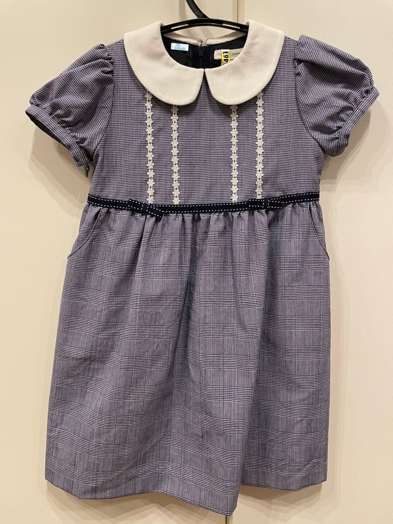 カリニッシモお受験ワンピース95cm ワンピースをお探しならお受験専門店｜キルシェ・ブリューテ