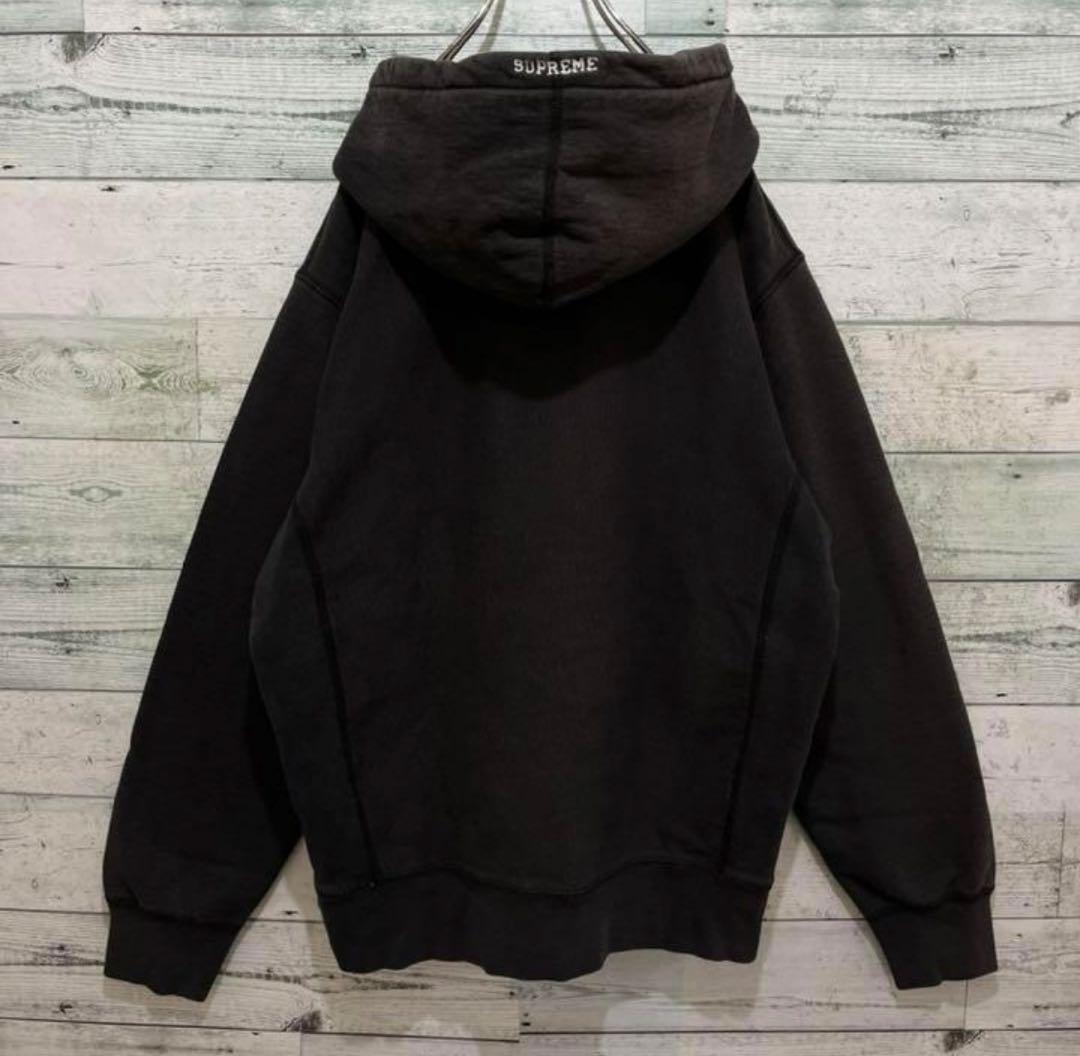 即完売モデル】シュプリーム☆刺繍 Sロゴ 入手困難 パーカー 希少