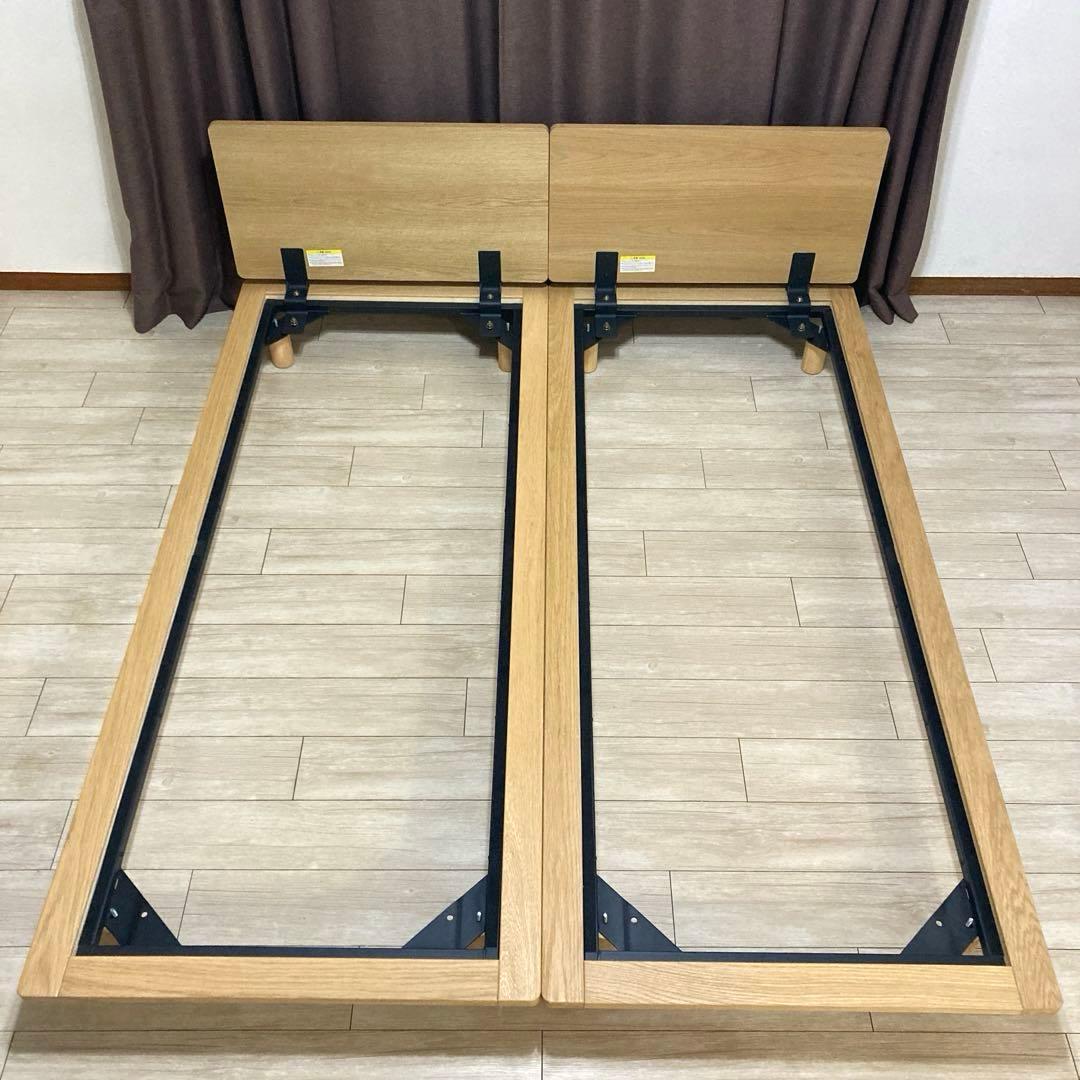 自社配送エリア内限定販売】無印良品すのこベッドフレーム/クイーン