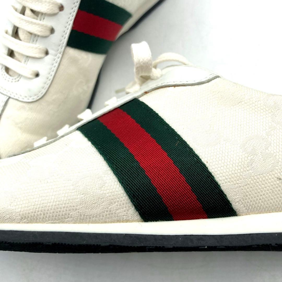 新品✨ ジュニア GUCCI 【20.0cm】 シェリーライン シマ GG