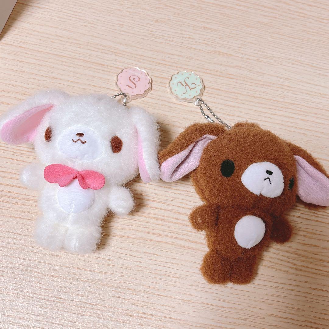 シュガーバニーズ サンリオ くろうさ しろうさ 思い出の平成デザイン ぬいぐるみ シュガーバニーズ サンリオ くろうさ しろうさ 思い出の平成デザイン