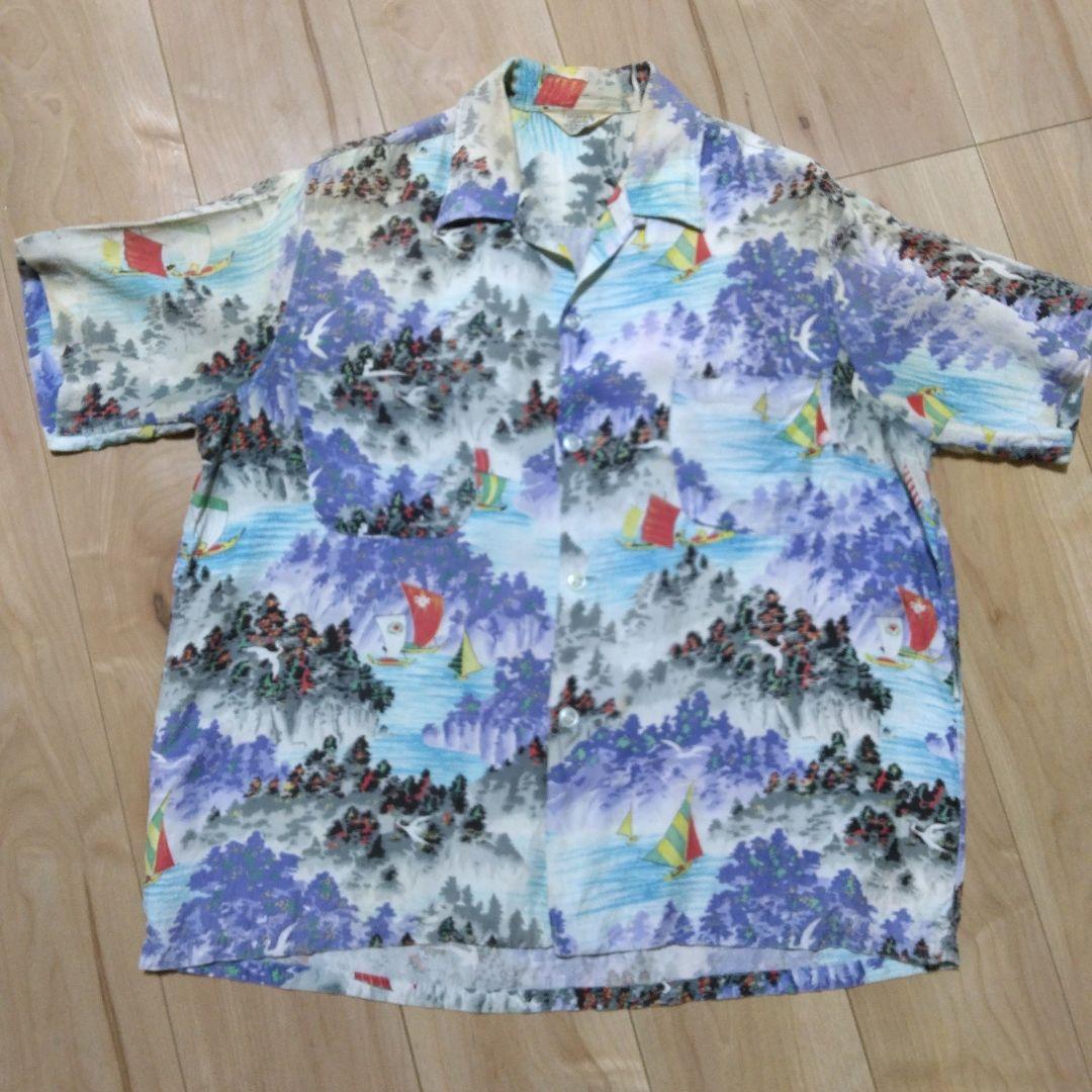 ワ*9様 ビンテージアロハシャツ 60sPenneys - メルカリ