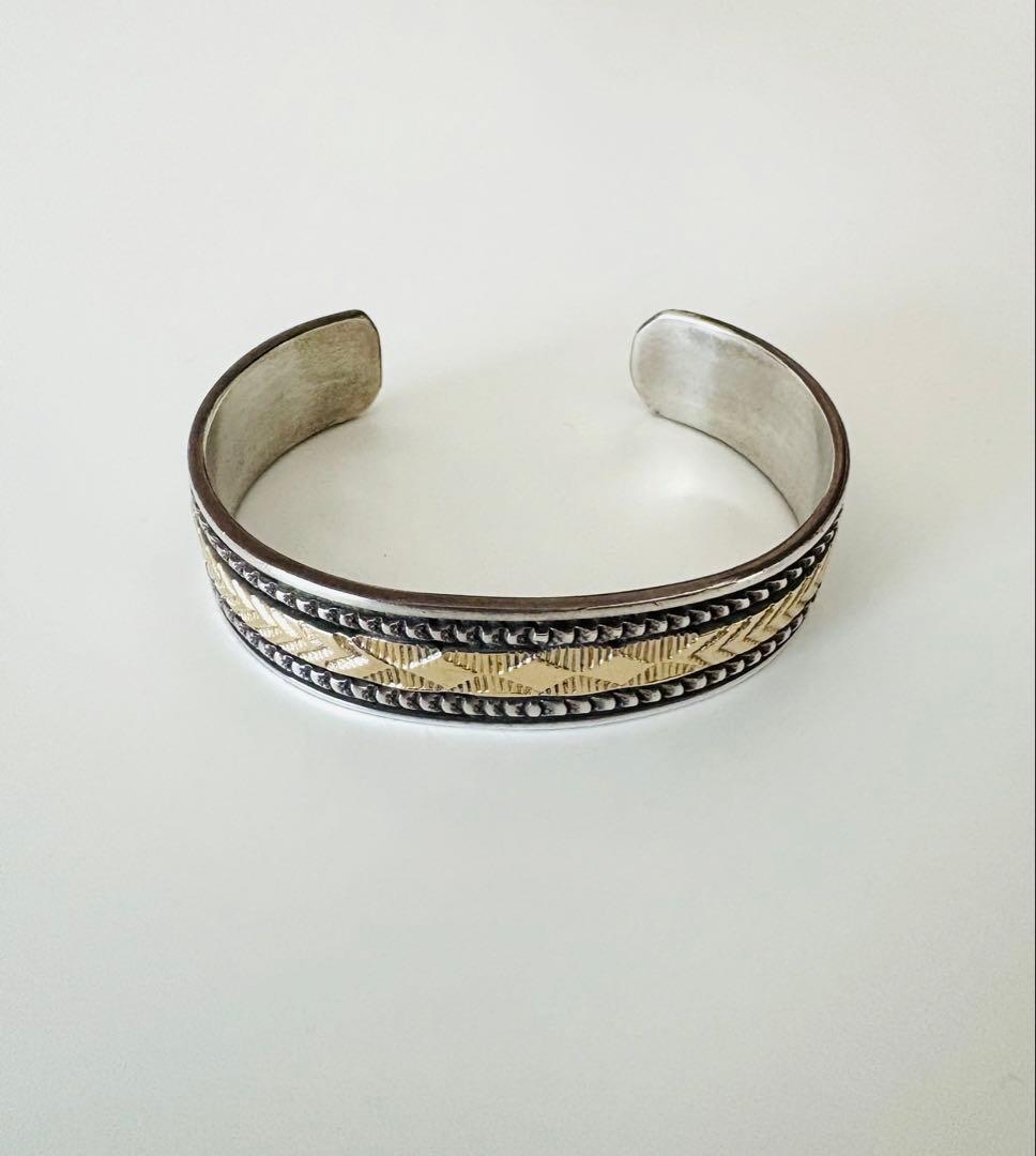 ブルースモーガン バングル14K Bruce Morgan ブルースモーガン バングル 14K トライアングルワイヤー