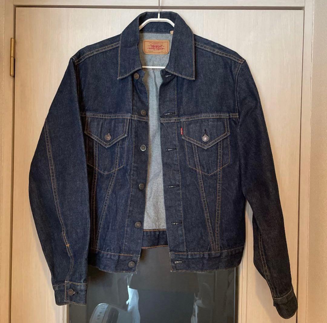 Levi's 70505 ダークブルー デニムジャケット Lサイズ - メルカリ
