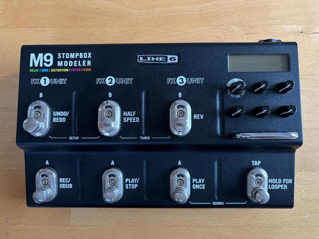 ギター LINE6 M9 Stompbox Modeler Line 6 M9 Stompbox Modeler Pedal | Sweetwater