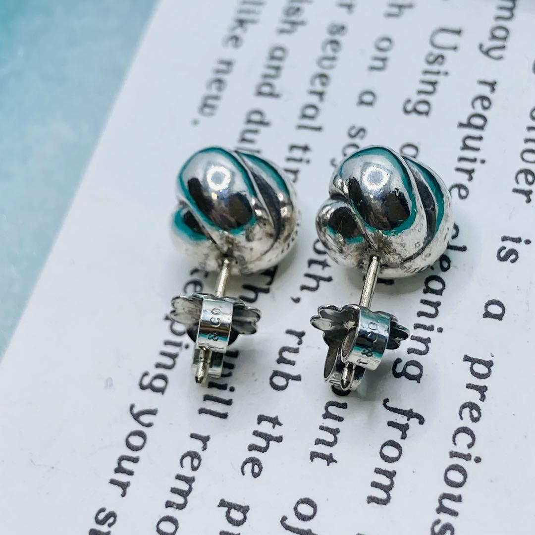 極美品✨ ティファニー オールドティファニー ￼ノットボール ピアス