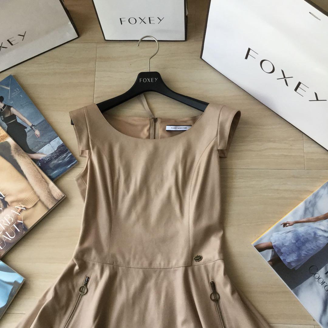 ♡FOXEY フォクシー ストレッチフレアワンピース♡ - メルカリ