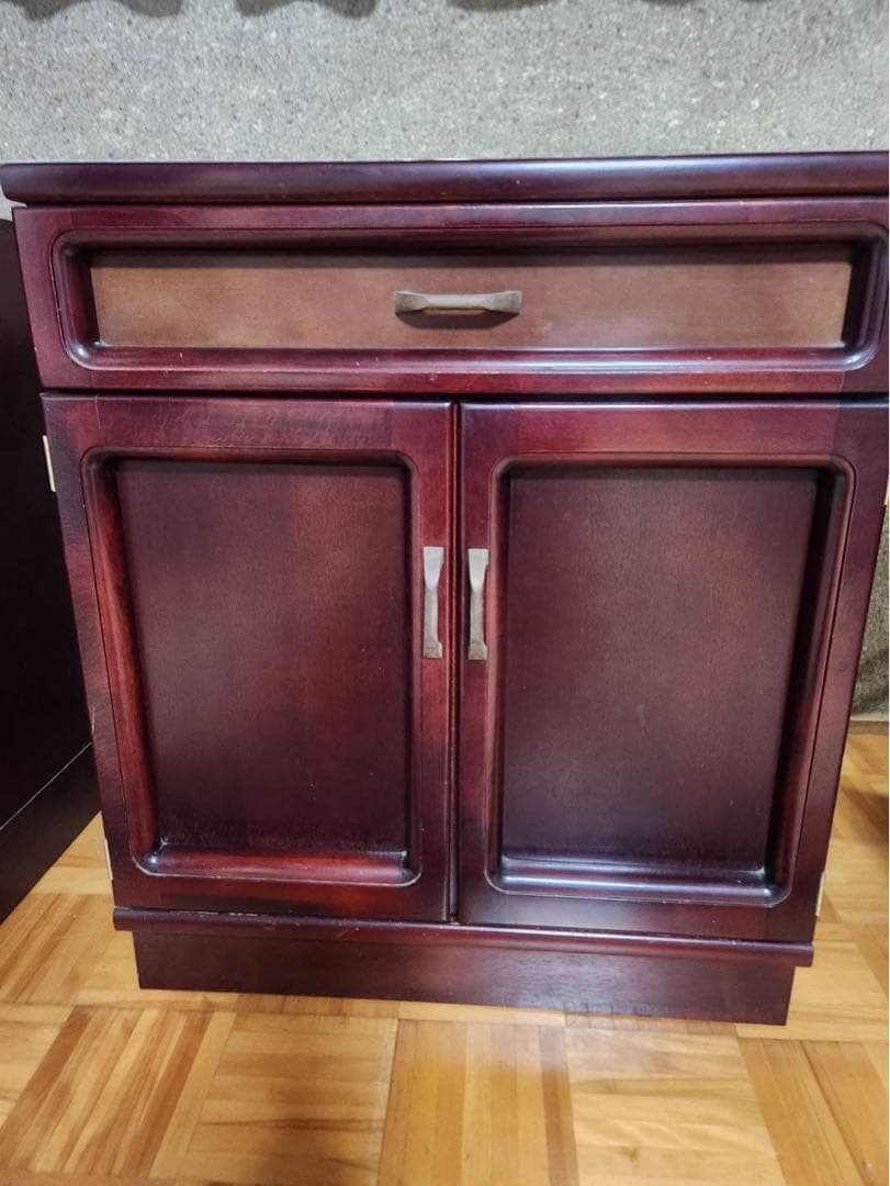 【Kodo】 karimoku カリモク キャビネット アンティーク① ロールドアキャビネット 幅180cm QW6400 ウォールナットナチュラル