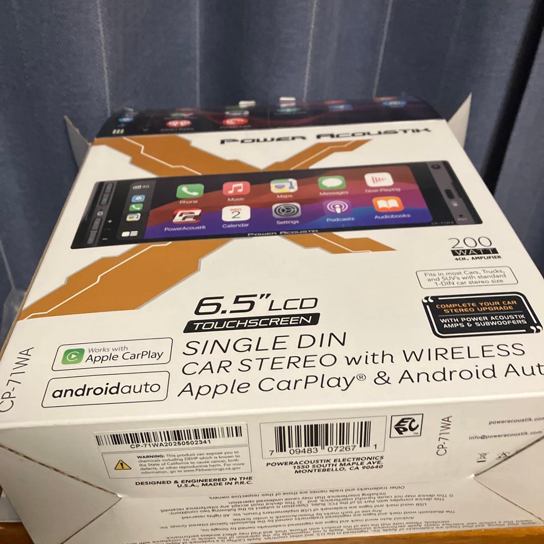 CP-71WA 6.5インチカーステレオ Power Acoustik CP-71W 6.5