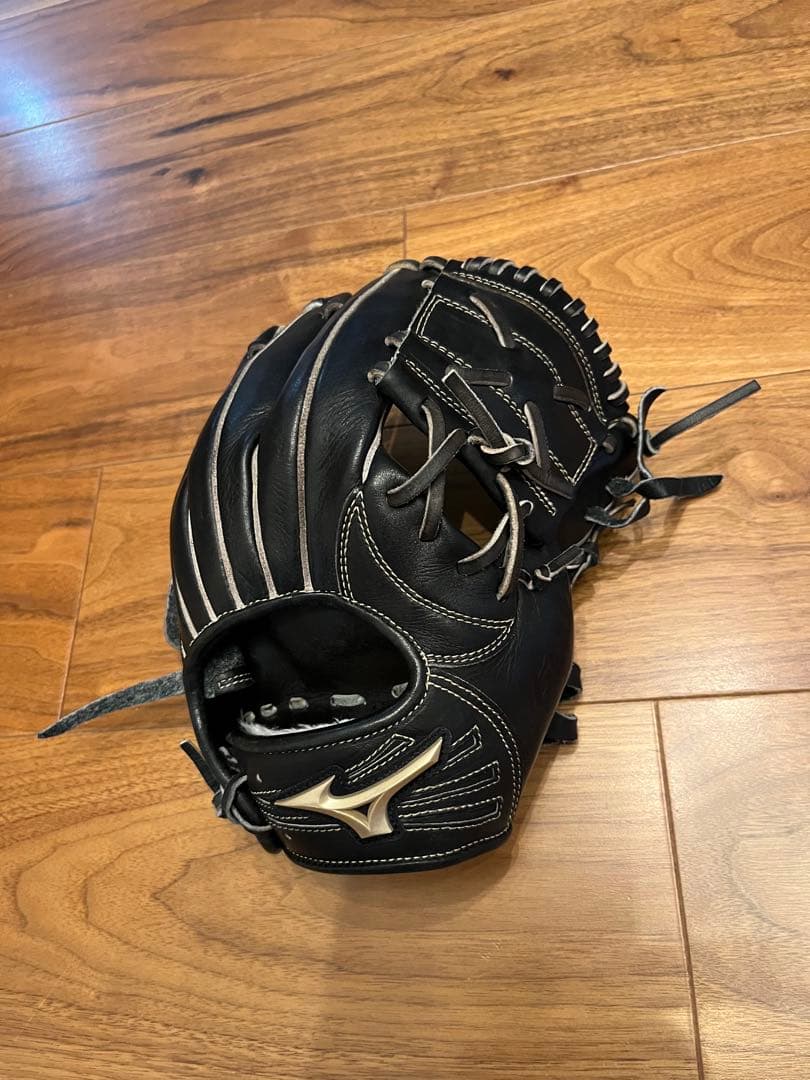 Mizuno Global Elite ブラック　投手　内野手（週末特価！） MIZUNO（ミズノ） 野球 硬式グローブ 投手用 メンズ レディース 硬式用