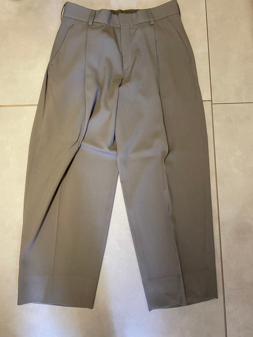 kolor 22AW サージワイドトラウザー