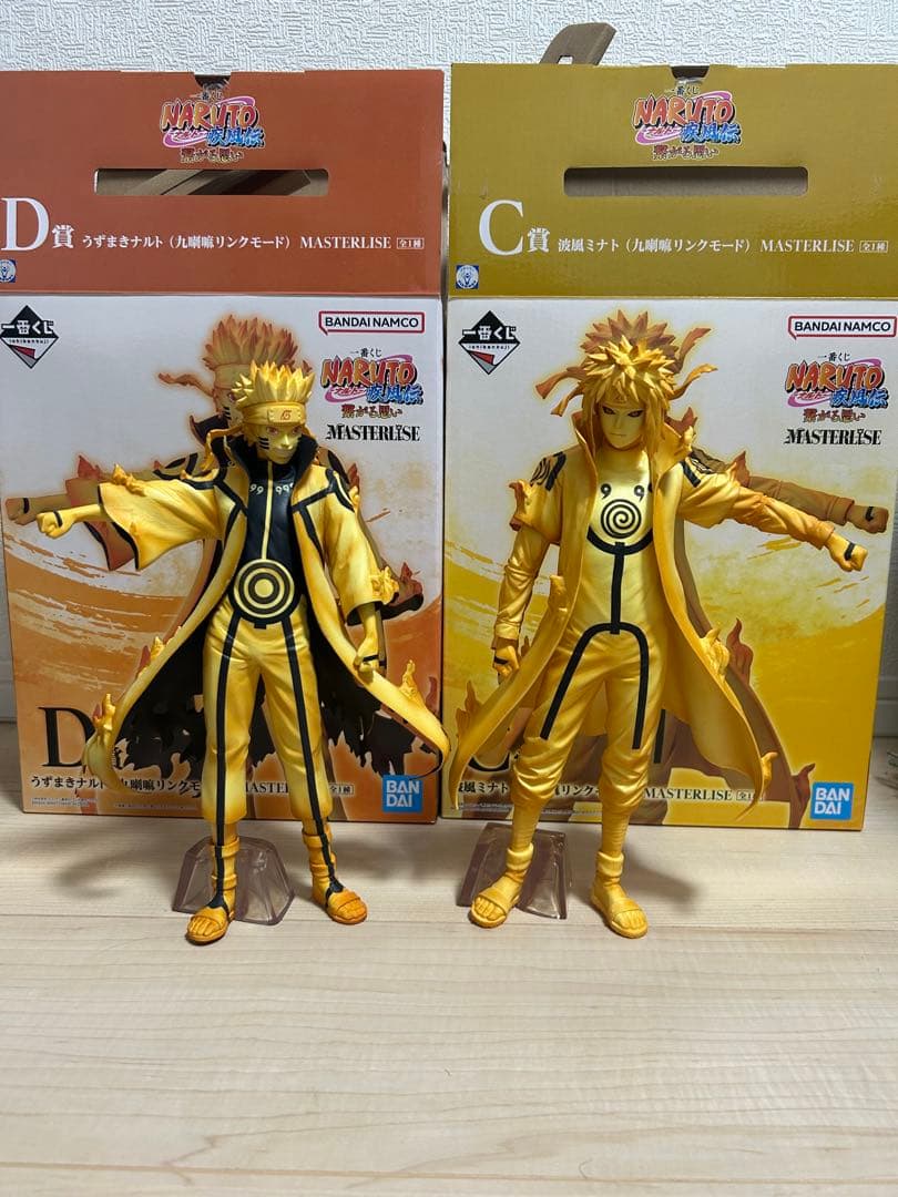 NARUTO一番くじ 繋がる思い C賞 波風ミナト D賞 うずまきナルト - メルカリ