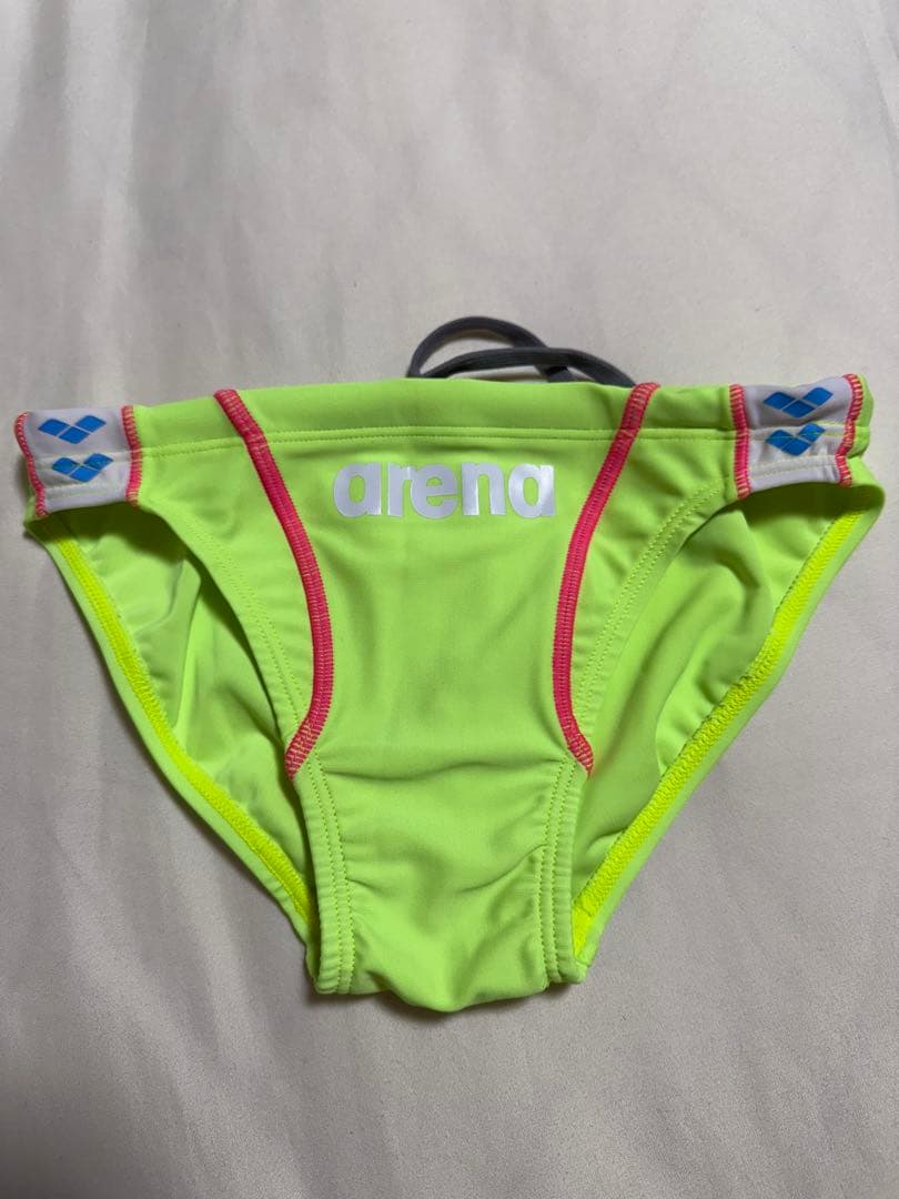 arena 蛍光イエロー スイムトランクス Bright Birds ECO サイドワインダートランクス 水着 FTS015B