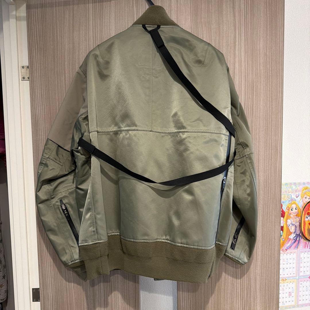ACRONYM sacai MA-1ジャケット サイズ1 オリーブグリーン - メルカリ