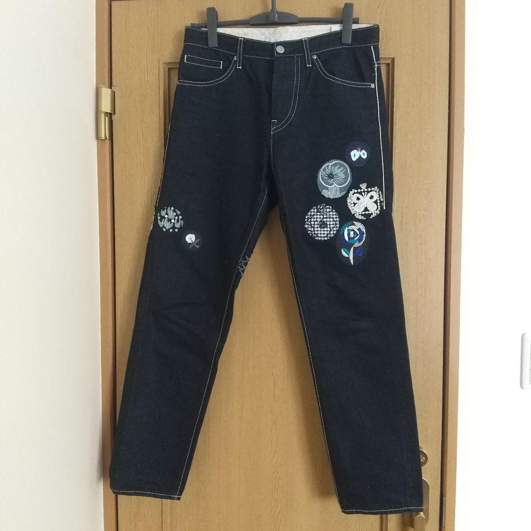 ミナペルホネン always パッチワーク デニム ジーンズ - メルカリ