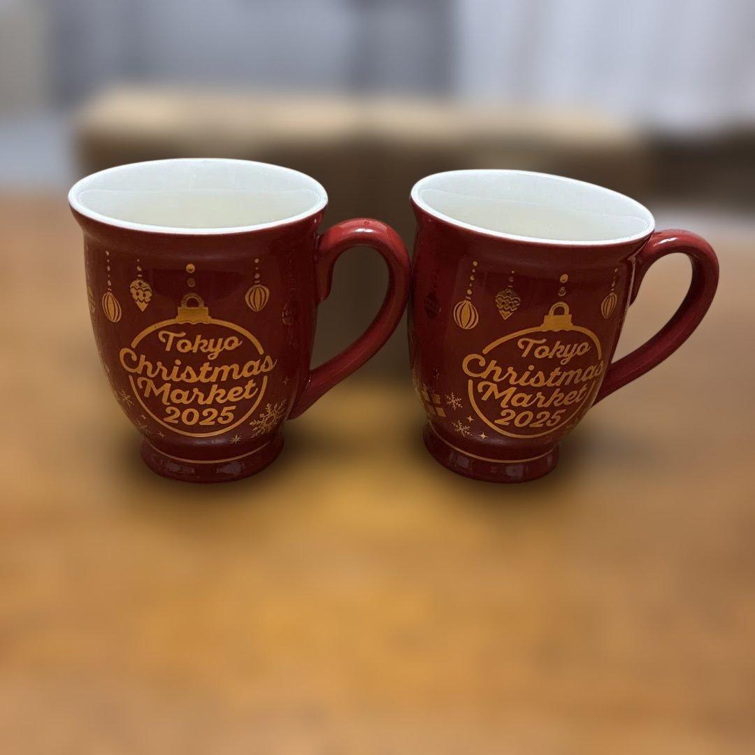 東京クリスマスマーケット2025 マグカップ 神宮外苑2個セット - メルカリ