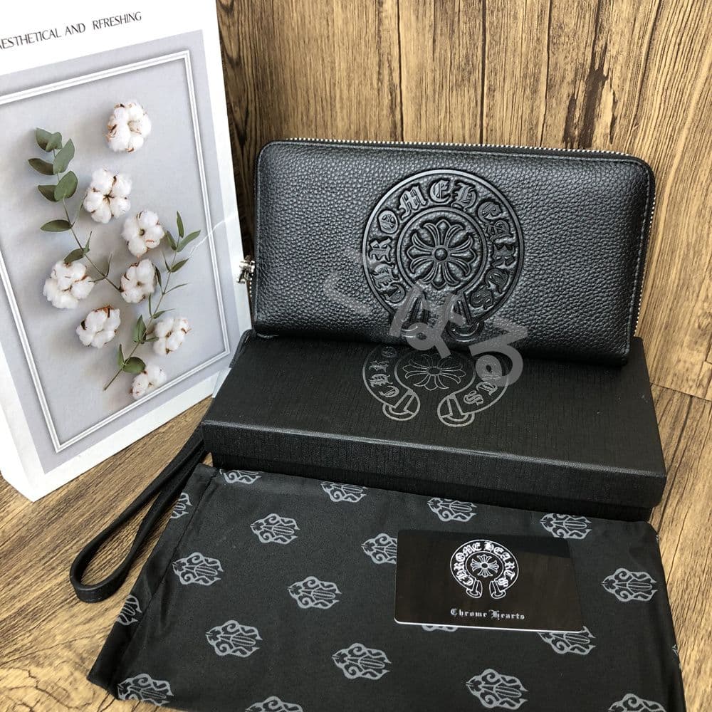 送料込！Chrome Hearts クロムハーツ 長財布 楽天市場】【中古】 クロムハーツ 長財布 REC ZIP 3PTCH 3セメタリー