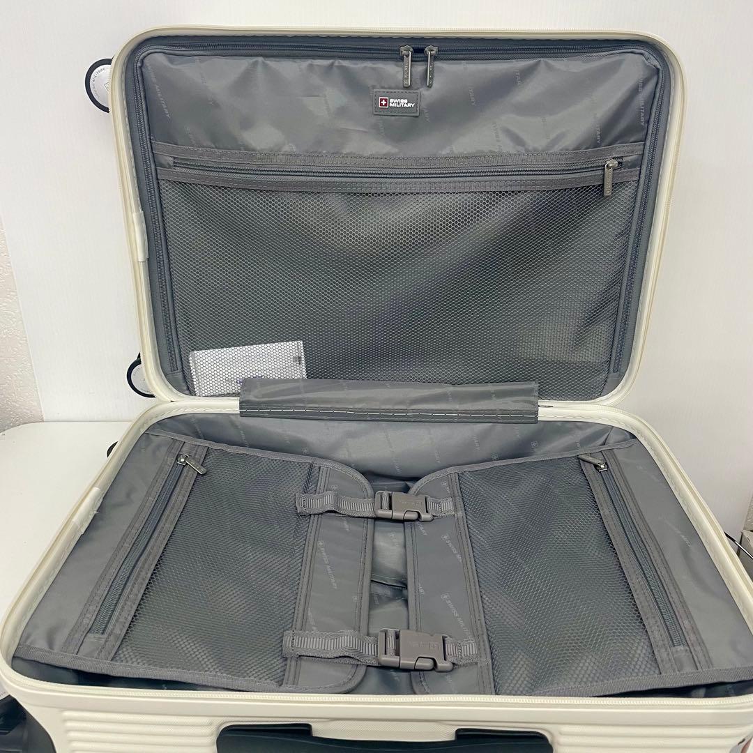 スイスミリタリー スーツケース 38.5L 機内持ち込みサイズ バニラホワイト