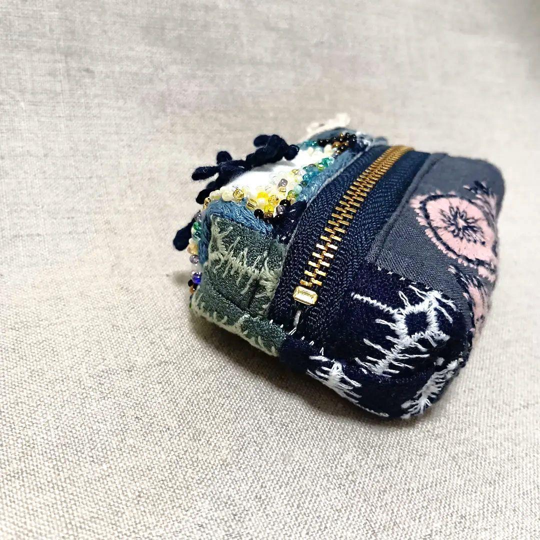 ミナペルホネン ミニポーチ ハンドメイド パッチワーク - メルカリ