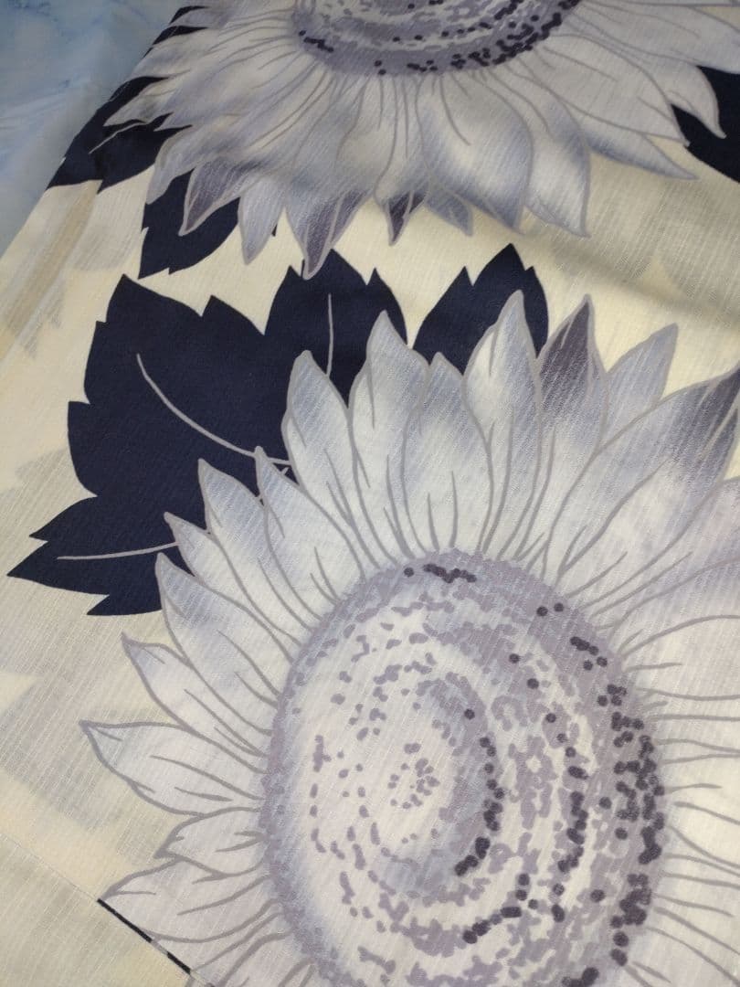 新品未使用　京舞✖朝比奈彩　ブランド浴衣　ひまわり