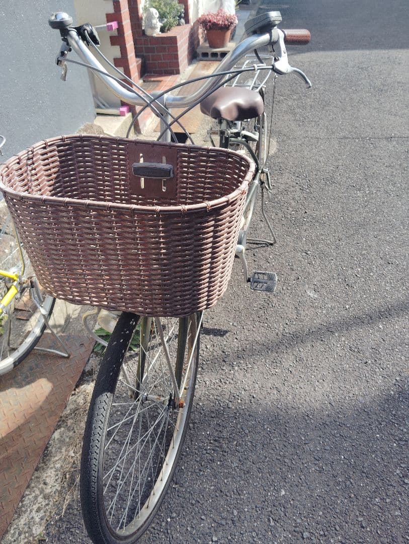 Panasonic 電動アシスト自転車 シティタイプ 前カゴ付き - メルカリ