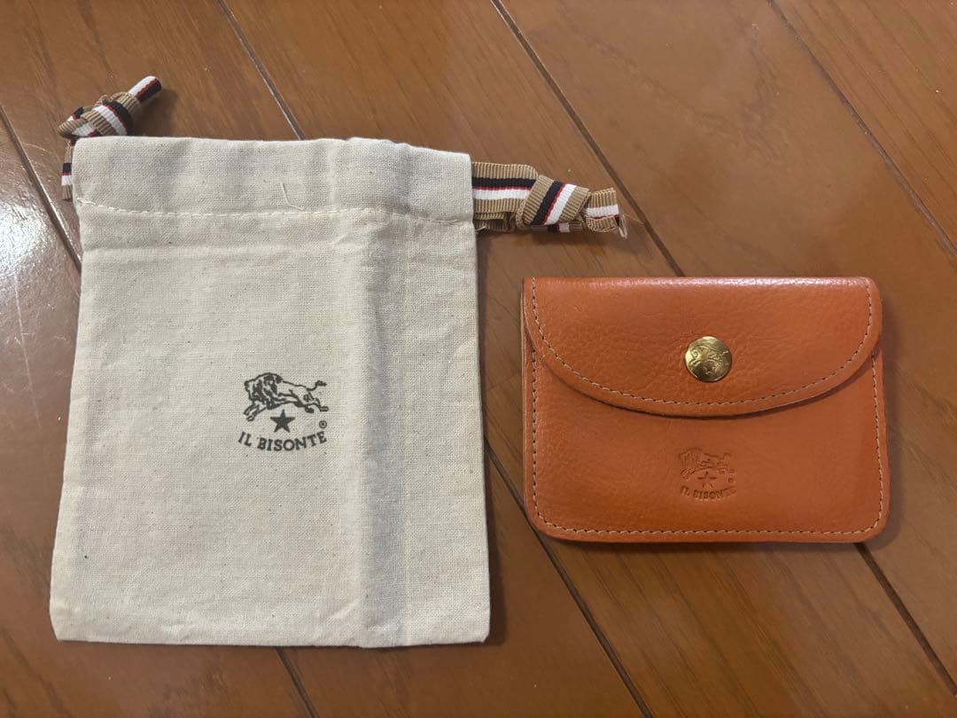 IL BISONTE オレンジ ケース IL BISONTE（イルビゾンテ） ペンケース IL BISONTE Zipペンケース