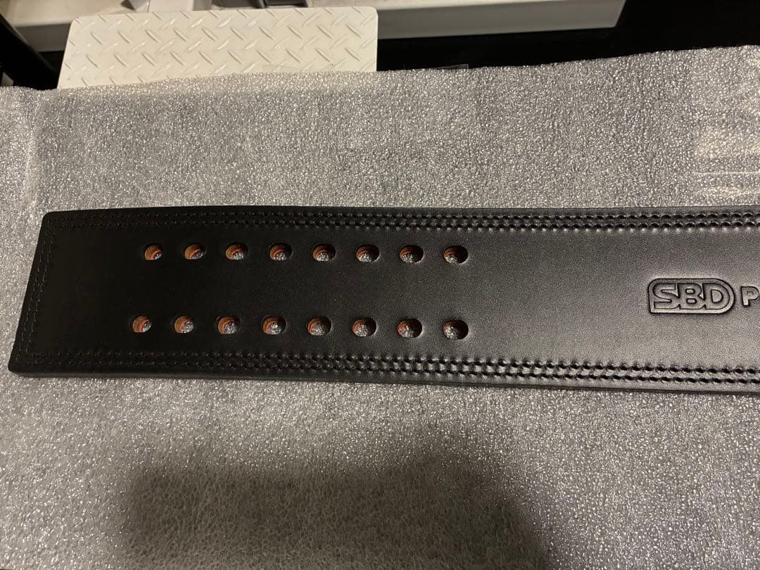 SBD】パワーリフティングベルト 13mm Sサイズ(現行新ロゴモデル)