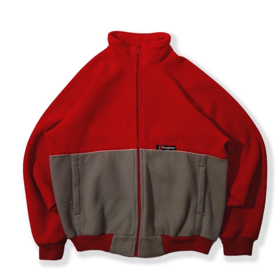 旧ロゴ 希少カラーberghaus フリース XL ヴィンテージ - メルカリ