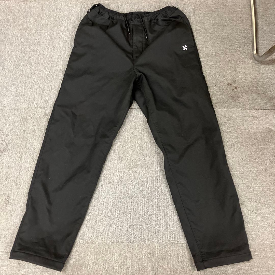 BLUCOウォームイージーパンツ　Mサイズ　ブラック ウォームパンツ イージーパンツ メンズ ワークパンツ ストレッチパンツ