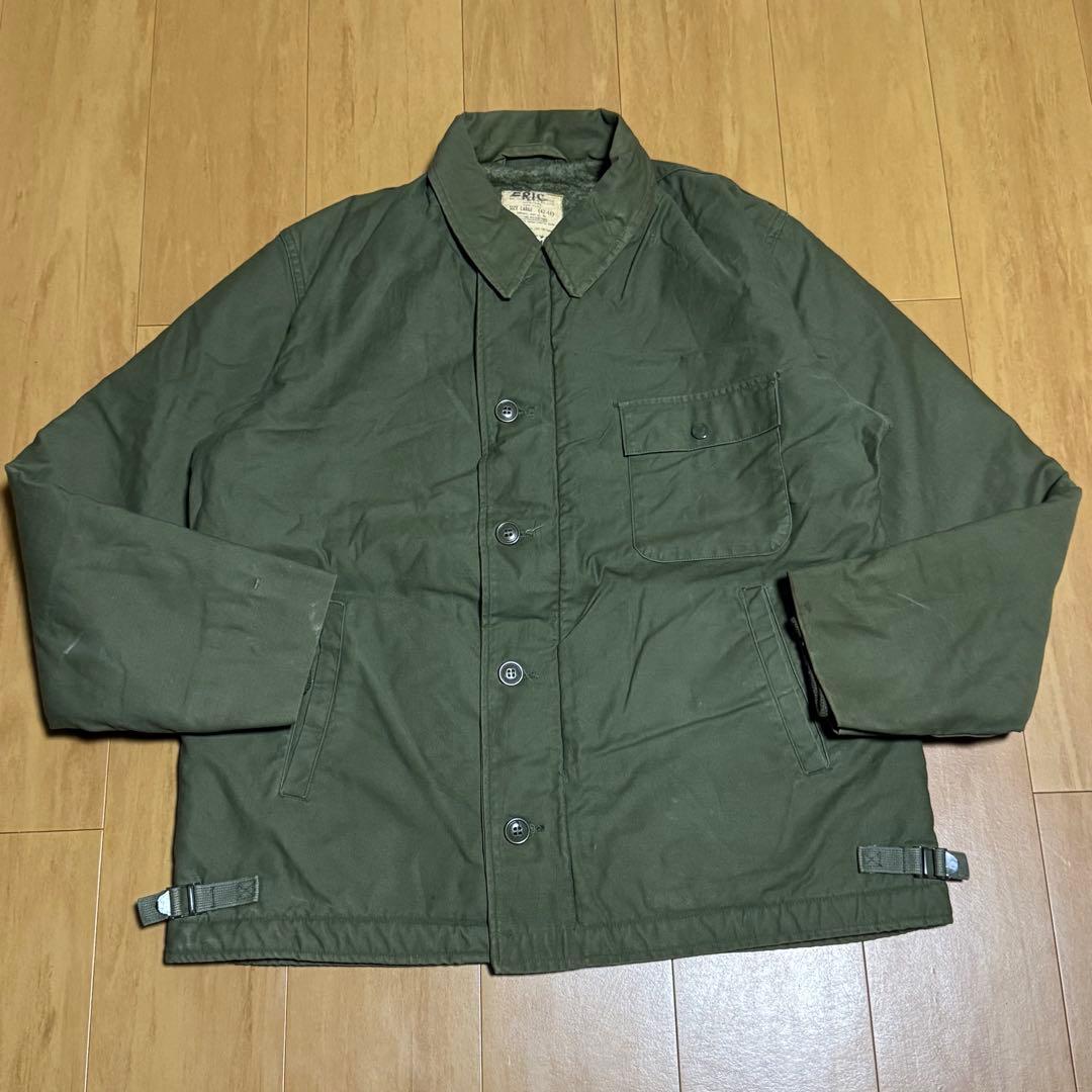 70s U.S.NAVY USN A-2 デッキジャケット