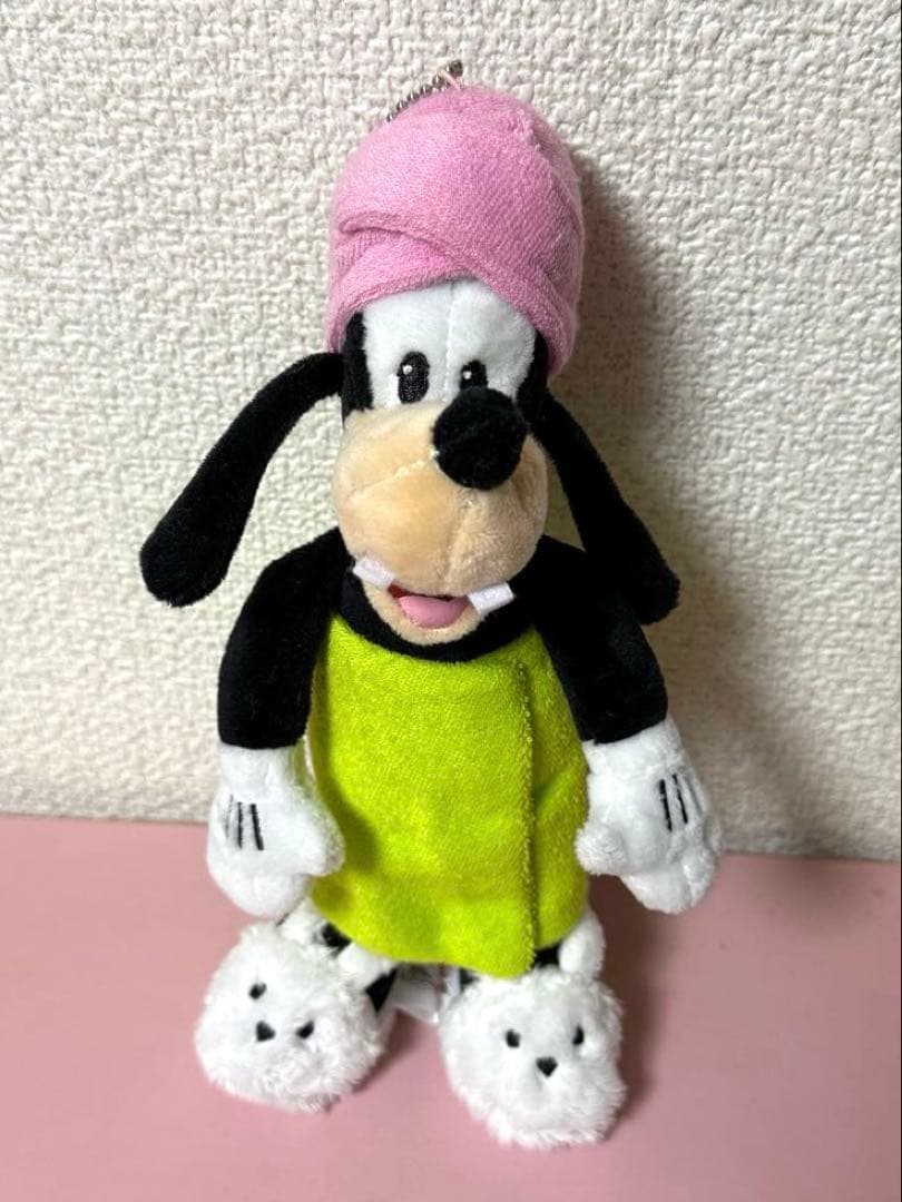 ディズニー グーフィー ぬいぐるみキーホルダー バスタオル うさぎ