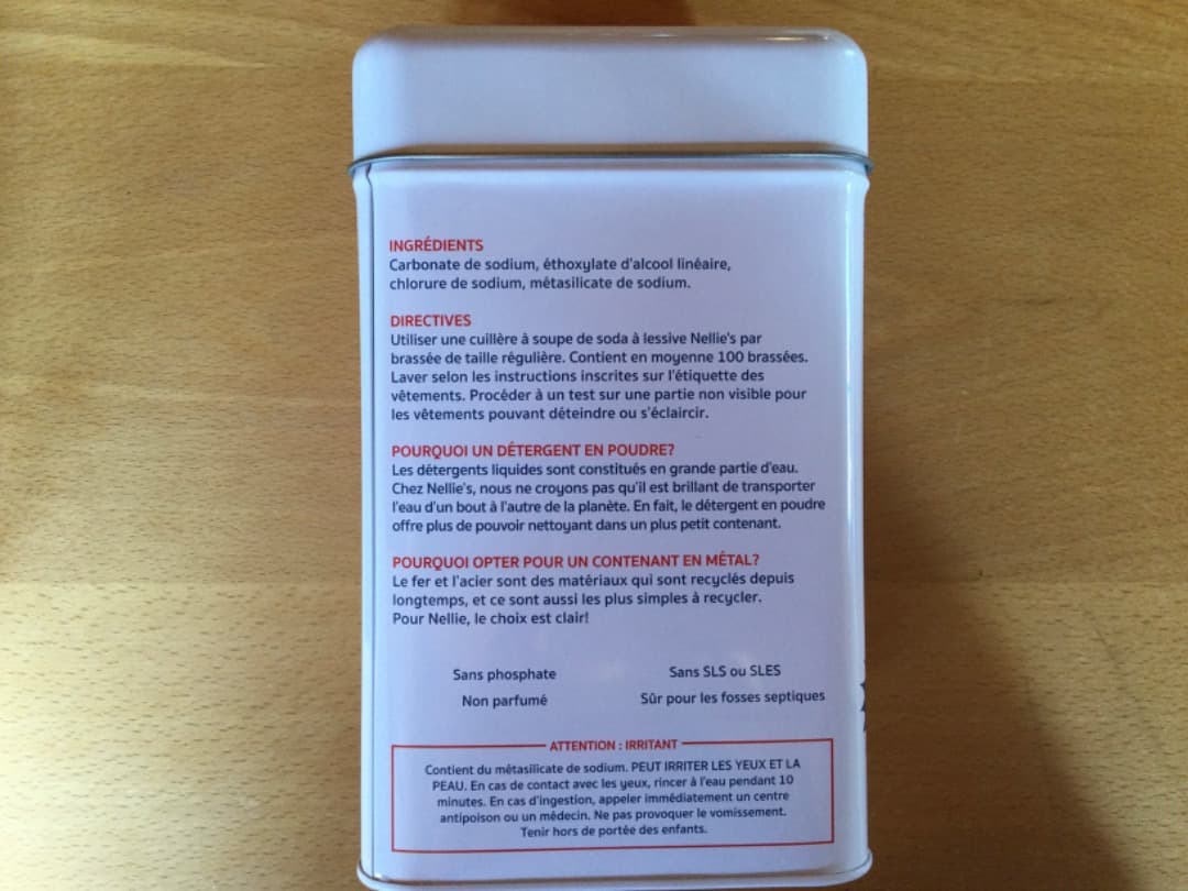 新品未開封★Nellie's ネリーズ　ランドリーソーダ 1.5kg 100回分