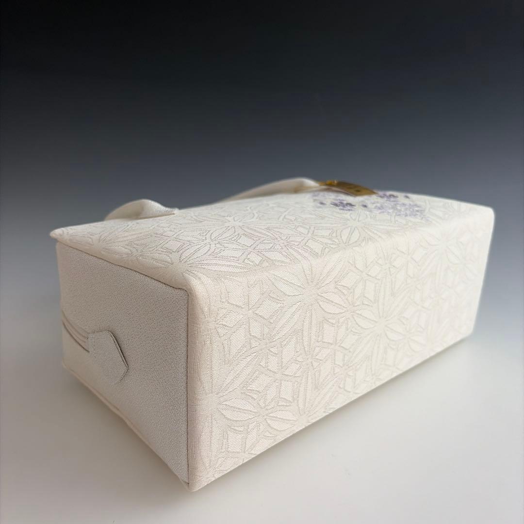 新品未使用 刺繍入り京都 西陣 正絹 帯使用 利休バッグ26208 - メルカリ