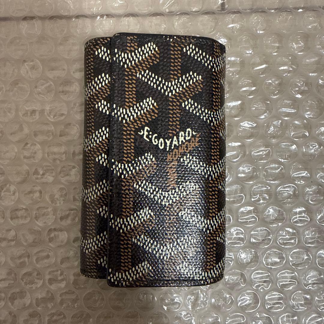 キーケース　6連　GOYARD GOYARD（ゴヤール） GOYARD 6連キーケース ブラック ゴヤールディン