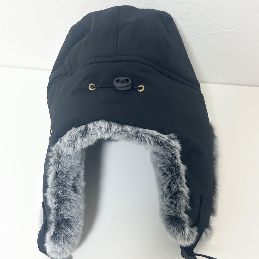 Carhartt カーハート フライトキャップ テキスタイルボディ ブラック