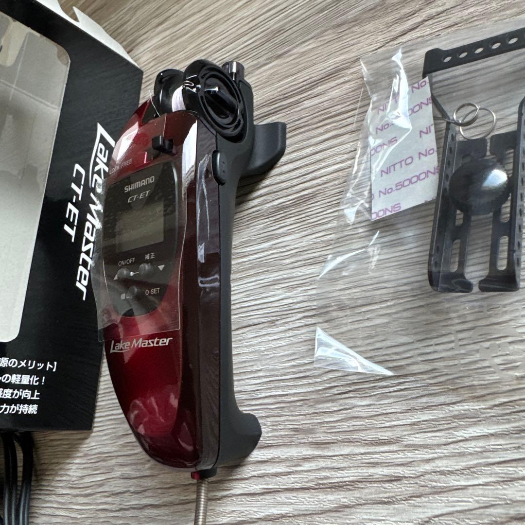 SHIMANO 24レイクマスター CT-ET レッドブラックGR - メルカリ