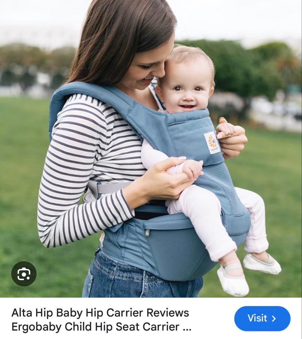 Ergobaby hip seat エルゴベビー ヒップシート ブルー エルゴベビー