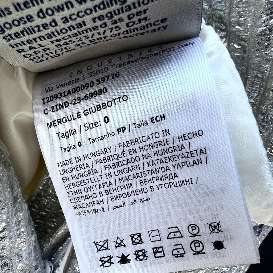 新品未使用タグ付☆MONCLER☆2024☆Mergule☆ファー☆ダウンベスト