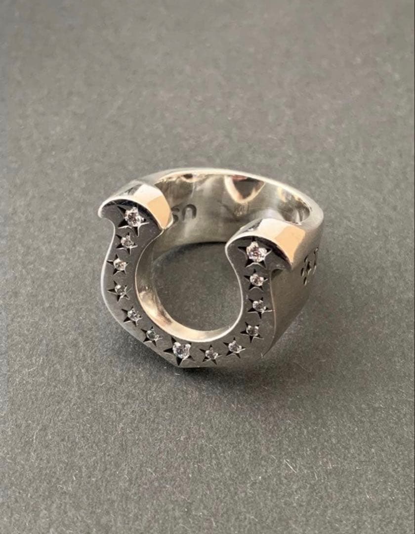 即日発送【新品】馬蹄 ホースシューリング ダイヤ 16〜17号 - メルカリ